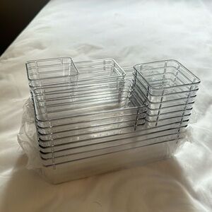 21 pc organizing dividers for drawers